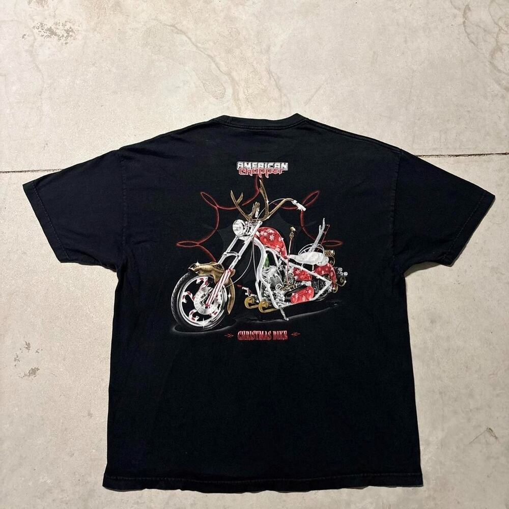 Vintage West Coast Choppers T-Shirt Men's 2XL Black Short Sleeve Graphic Print